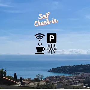  Appartement Le View, Climatise Vue Panoramique, Parking Gratuit, Wifi